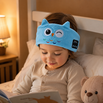 JollyBand™ 2-in-1 Cozy Kids Bluetooth Headband