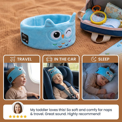 JollyBand™ 2-in-1 Cozy Kids Bluetooth Headband