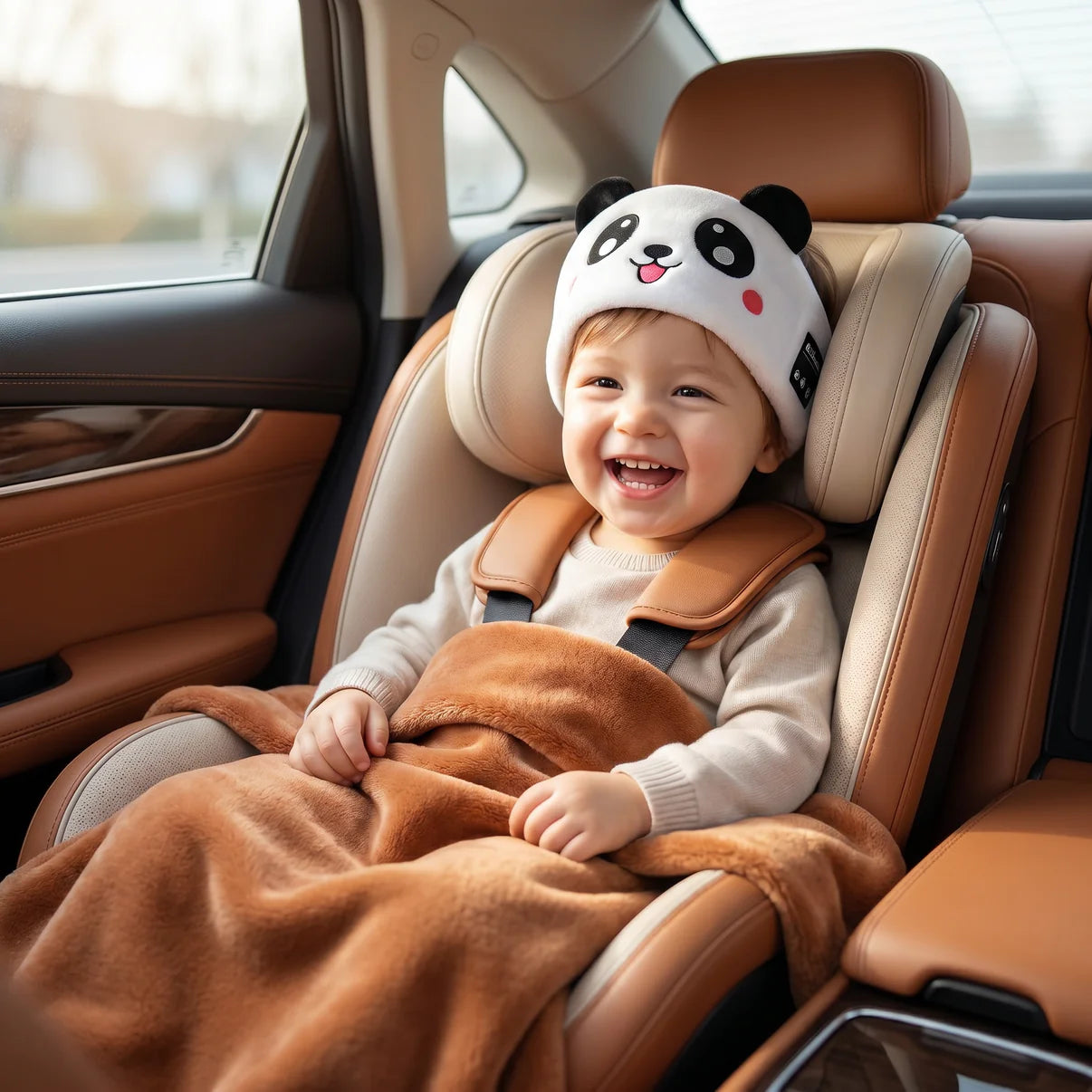 JollyBand™ 2-in-1 Cozy Kids Bluetooth Headband