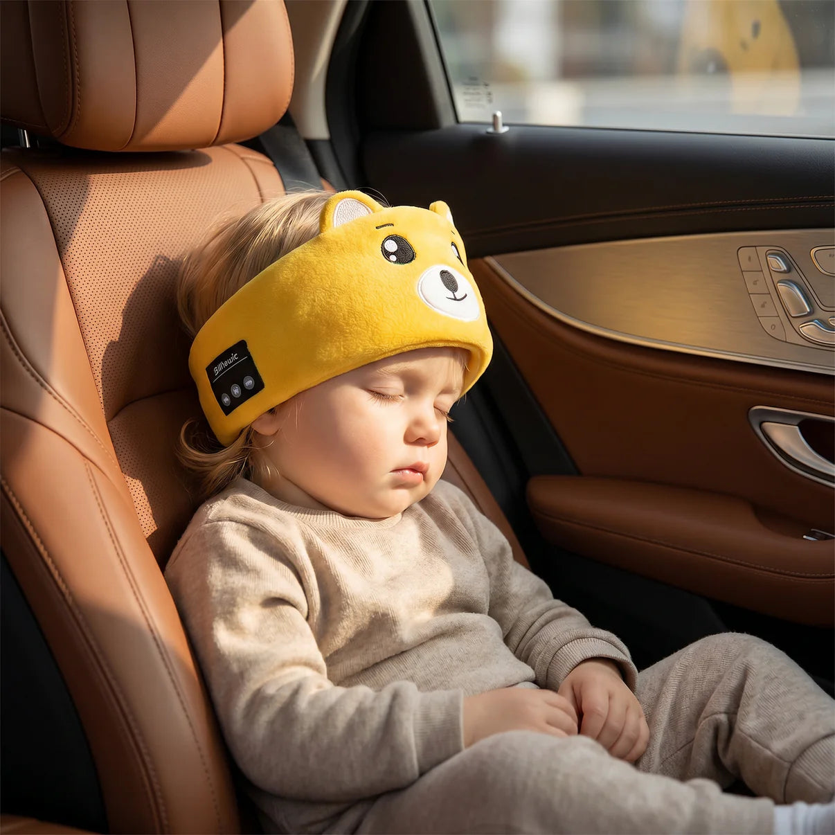 JollyBand™ 2-in-1 Cozy Kids Bluetooth Headband