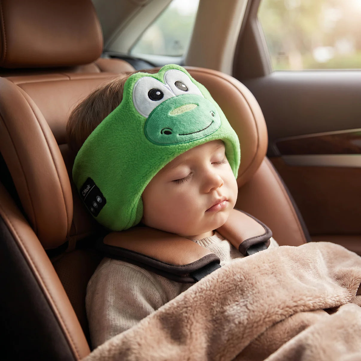 JollyBand™ 2-in-1 Cozy Kids Bluetooth Headband